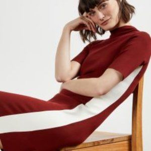 Ted Baker London EVLYINN Short Sleeve Knitted Bodycon Dress